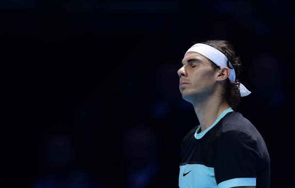 Rafa Nadal cae en semifinales de la Copa de Maestros ante Novak Djokovic / AFP