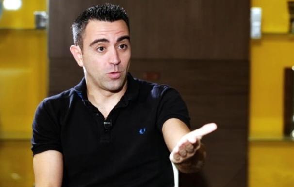 Xavi: "Echo de menos el vestuario del Barça"