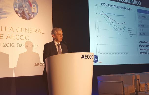 Economía- Aecoc advierte de que la incertidumbre política en España lastra el crecimiento hasta el 2,4%