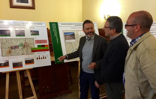 La Junta anuncia la próxima licitación de las obras de mejora de seguridad vial en la A-316, entre Martos y Jaén