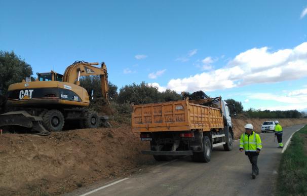 La DPZ inicia el arreglo de la carretera de acceso a Grisel con un presupuesto de 598.000 euros