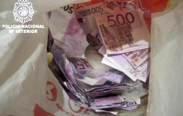 Imputadas 22 personas en un fraude fiscal de 8,7 millones en billetes de 500 euros
