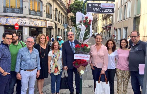PSOE-M dedica un homenaje a Zerolo por el segundo aniversario de su muerte