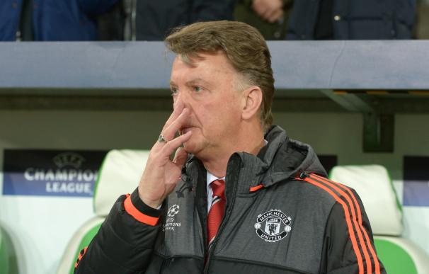 Manchester United's Dutch manager Louis van Gaal