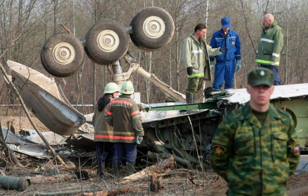 Los pilotos del avión presidencial polaco sabían que la colisión era inminente