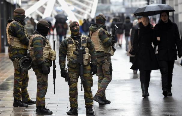 Bruselas continuaba en alerta por amenaza terrorista