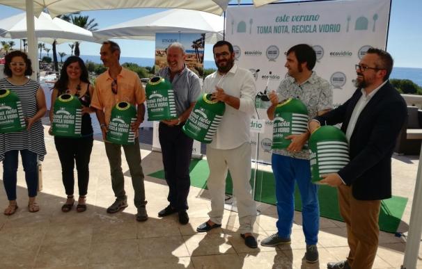 Más de 1.000 bares y restaurantes de Baleares participan en una campaña para incrementar la tasa de reciclaje de vidrio