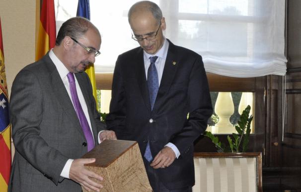 Lambán apuesta por "aumentar sustancialmente" las relaciones comerciales con Andorra