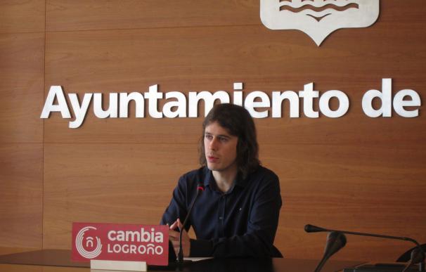 Cambia Logroño cree que el convenio de Maristas "apuntala las políticas del pelotazo del PP"