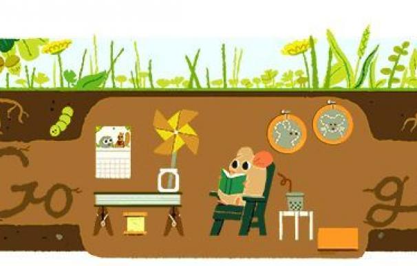 Ya es verano para el doodle de Google