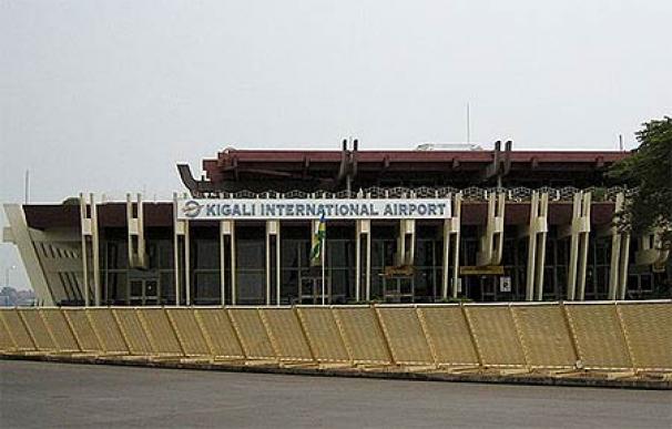 Aeropuerto internacional de Kigali, capital de Ruanda. (imagen: Fanny Schertzer)
