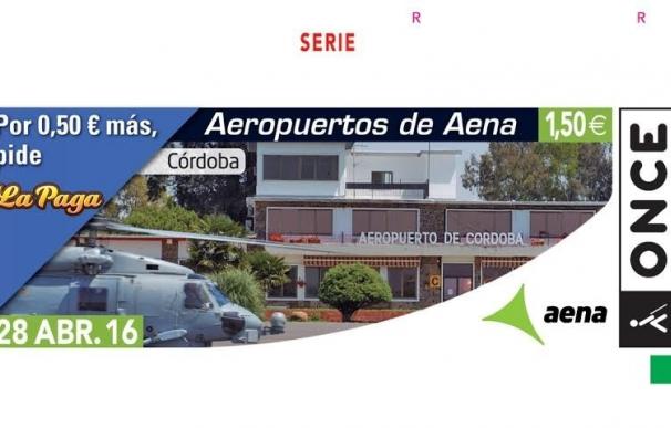 El aeropuerto de Córdoba, protagonista en el cupón de la ONCE del próximo jueves