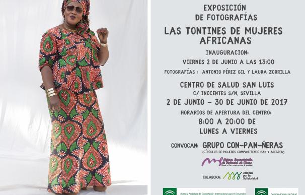 El centro de salud San Luis acoge la exposición 'Las Tontines de Mujeres Africanas'