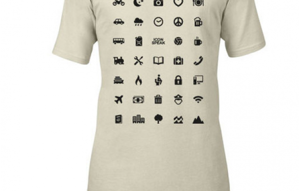 IconSpeak, la camiseta con la que hacerte entender en cualquier rincón del mundo