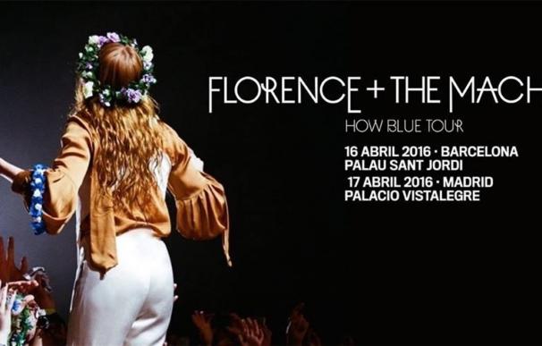 Florence and the Machine desembarca hoy en Barcelona y mañana en Madrid