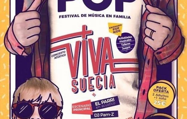 Viva Suecia encabeza el festival de música para toda la familia 'Papas Pop' este sábado en Ciudad Real