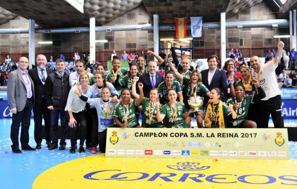 El Rocasa Gran Canaria suma su segunda Copa de la Reina tras ganar (27-26) al Super Amara Bera Bera