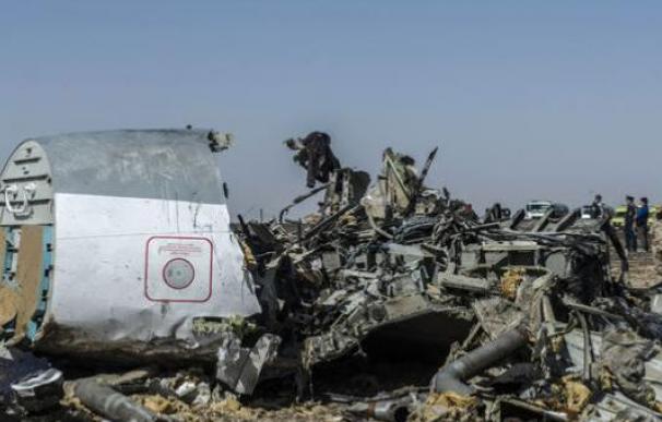 Egipto niega evidencias de ataque terrorista en el avión ruso siniestrado