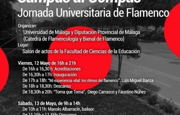 La Bienal de Flamenco acerca el arte 'jondo' a la Universidad de Málaga con las jornadas 'Campus al Compás'