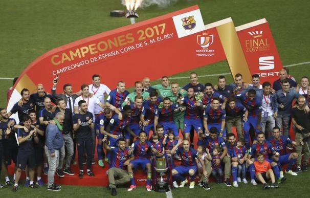 Barcelona, campeón de la Copa del Rey.