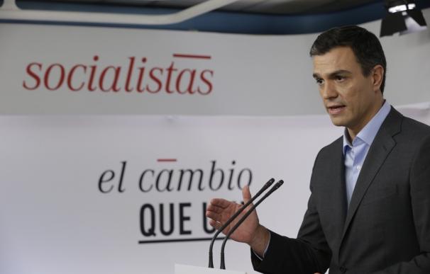 El secretario general y candidato del PSOE, Pedro Sánchez.