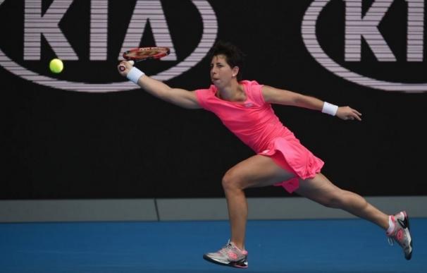 Carla Suárez se sale del 'Top 10' tras su tropiezo en Miami y Muguruza sigue cuarta en el ranking de la WTA