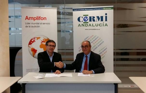 Cermi-A y Amplifon firman un convenio enfocado a colectivos con dificultades para su integración por problemas auditivos