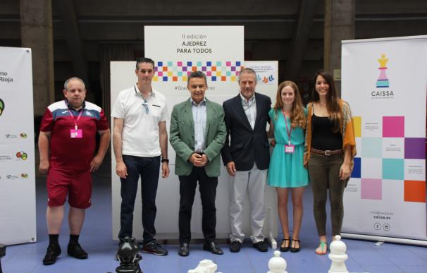 Escobar participa en el evento 'Ajedrez para Todos', celebrado en el Palacio de los Deportes