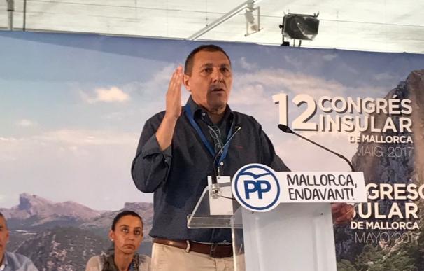 Jeroni Salom es reelegido presidente del PP de Mallorca con 2.946 votos