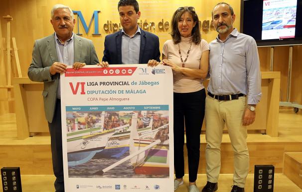 Un total de 14 regatas compondrán el calendario de la sexta Liga de Jábegas de la Diputación de Málaga