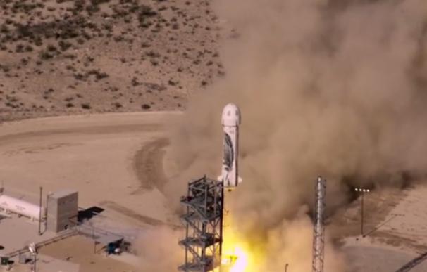 Blue Origin culmina con éxito la tercera prueba de su cohete reutilizable