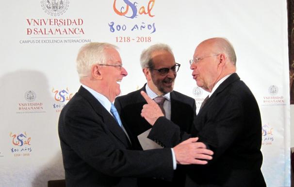 Los nuevos Honoris Causa de la USAL García de la Concha y Narro Robles, dos "apasionados hispanistas"