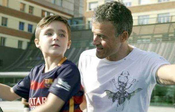 Fútbol. Luis Enrique apoya la nueva UCI pediátrica del Hospital Sant Joan de Déu promovida por la Fundación PortAventura