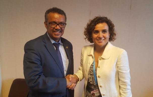 Montserrat felicita al nuevo director general de la OMS y confía en su trabajo para "construir una sociedad más sana"