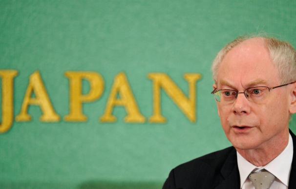 Van Rompuy ve "encauzadas" las negociaciones sobre la ayuda a Grecia