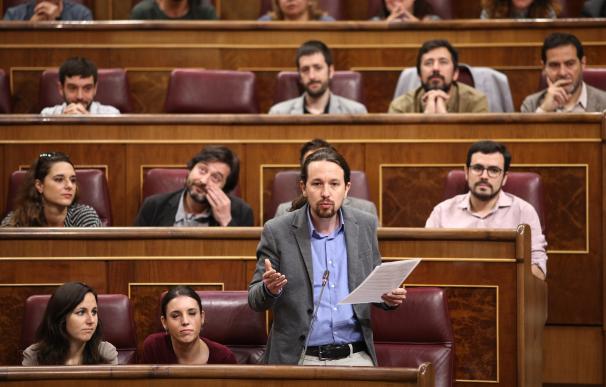 Unidos Podemos quiere promover su moción de censura por toda España, sin detallar ni fecha ni candidato
