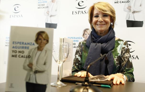 Aguirre asegura que a ella no le van a pillar "en una sociedad offshore"