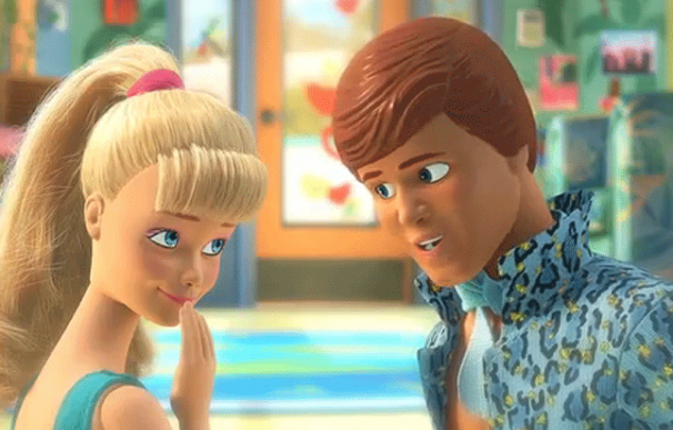 Barbie conoce a Ken en Toy Story 3