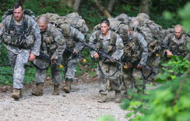 Un grupo de 'Ranger', tropas de élite del Ejército de EEUU.