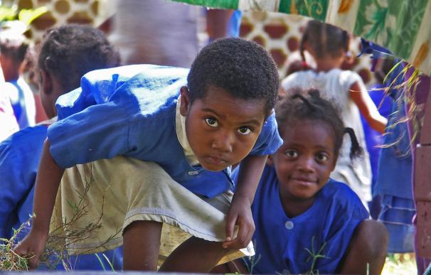 Una exposición fotográfica muestra el "día a día" de la ayuda humanitaria en Madagascar
