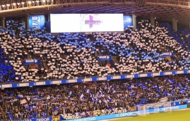 Antiviolencia impone la decimoctava sanción al Deportivo por permitir pancartas de 'Riazor Blues'