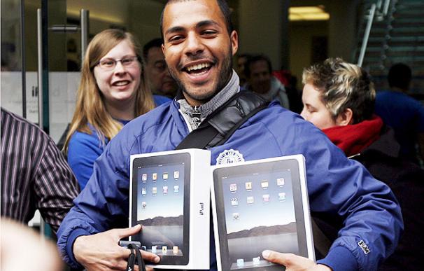 Apple vendió más de 300.000 iPads en su primer día de comercialización