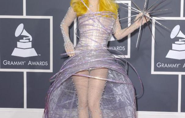 La cantante estadounidense Lady Gaga durante la entrega de los Premios Grammy en el escenario del Staples Center de Los Ángeles, California (EE.UU.). EFE/Archivo