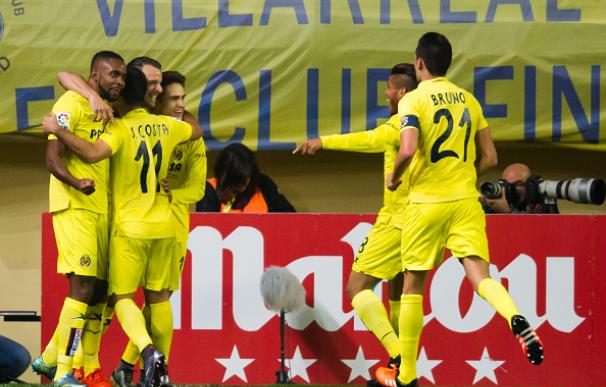 Soldado hizo el primer tanto del Villarreal. / Getty Images