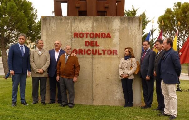 ASAJA, "satisfecha y orgullosa" de que Cuenca cuente con una Rotonda del Agricultor