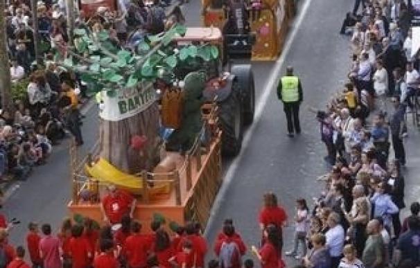 Denuncian al dueño de un tractor de Lleida por dejar conducir a un menor en la Fiesta Mayor