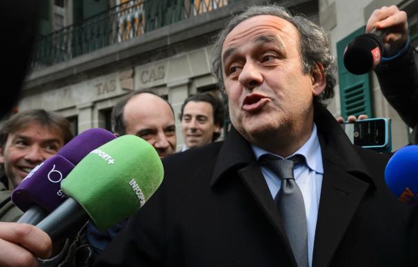 Platini confiado ante la resolución del TAS: "Mis abogados lo han hecho muy bien" / AFP.