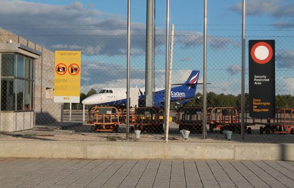 El aeropuerto de Albacete perdió en los cuatro primeros meses del año un 12,3% de viajeros