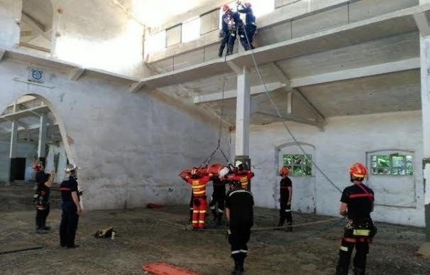 El Consorcio Provincial de Bomberos de la Diputación participa en el simulacro de terremoto en Sevilla