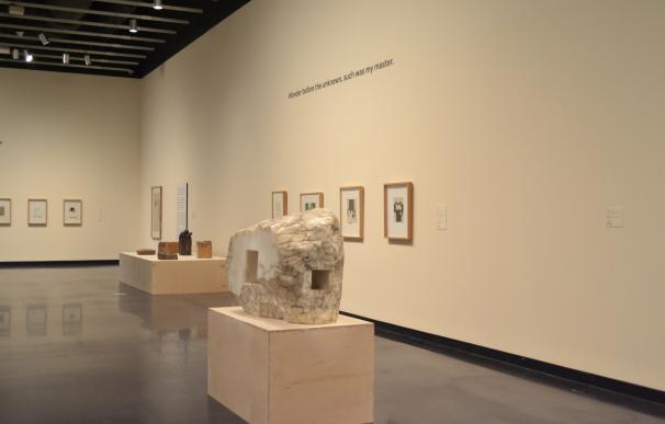 La exposición 'Chillida. Memory, Mind Matter', sobre el escultor Eduardo Chillida, llega mañana al museo Dalí de Florida